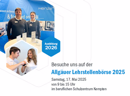 Allgäuer Lehrstellenbörse 2025 – Was Henze BNP dir bietet 2 Lehrstellenboerse Henze Website